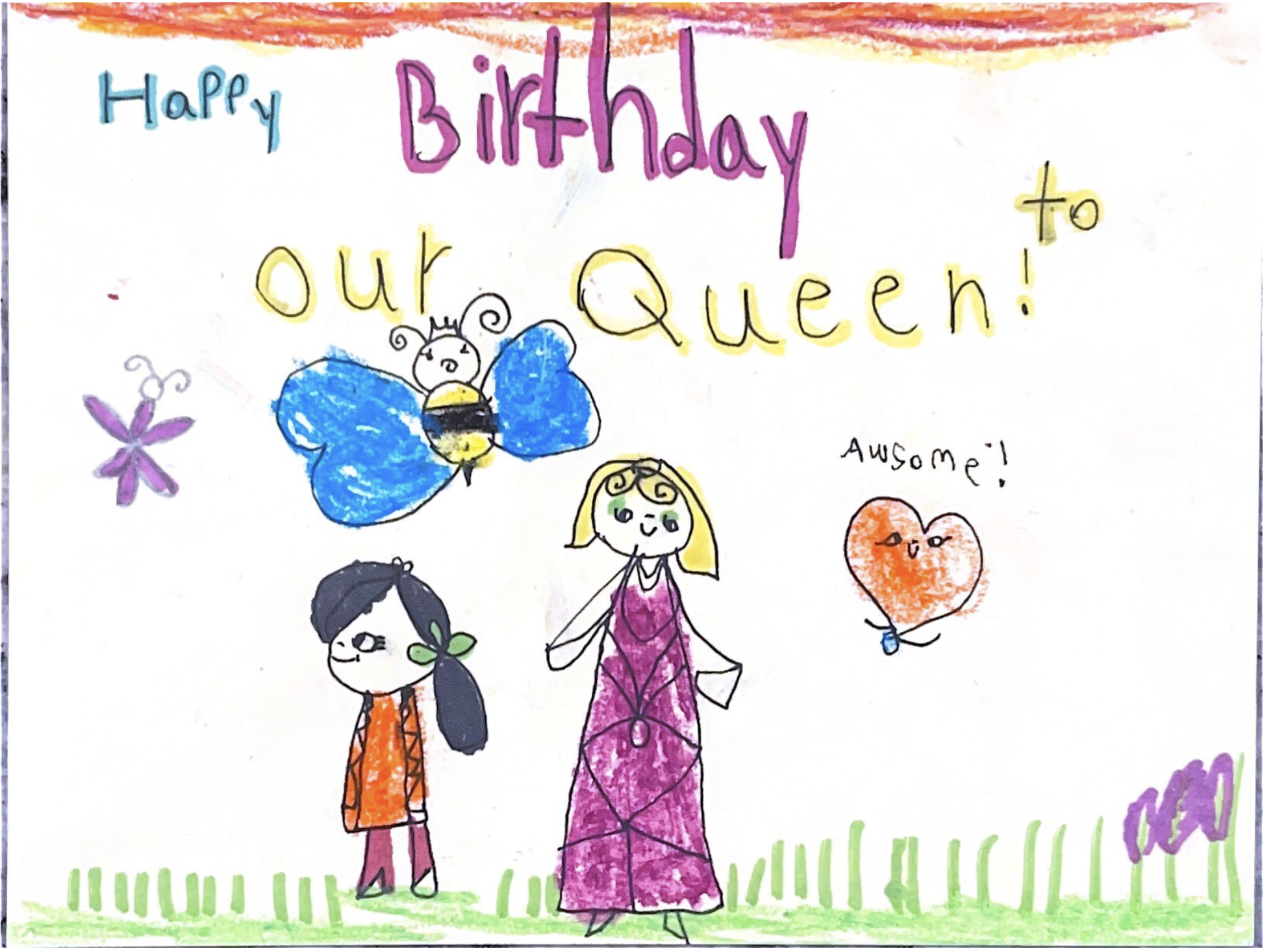 Birthday doodle for my teacher
