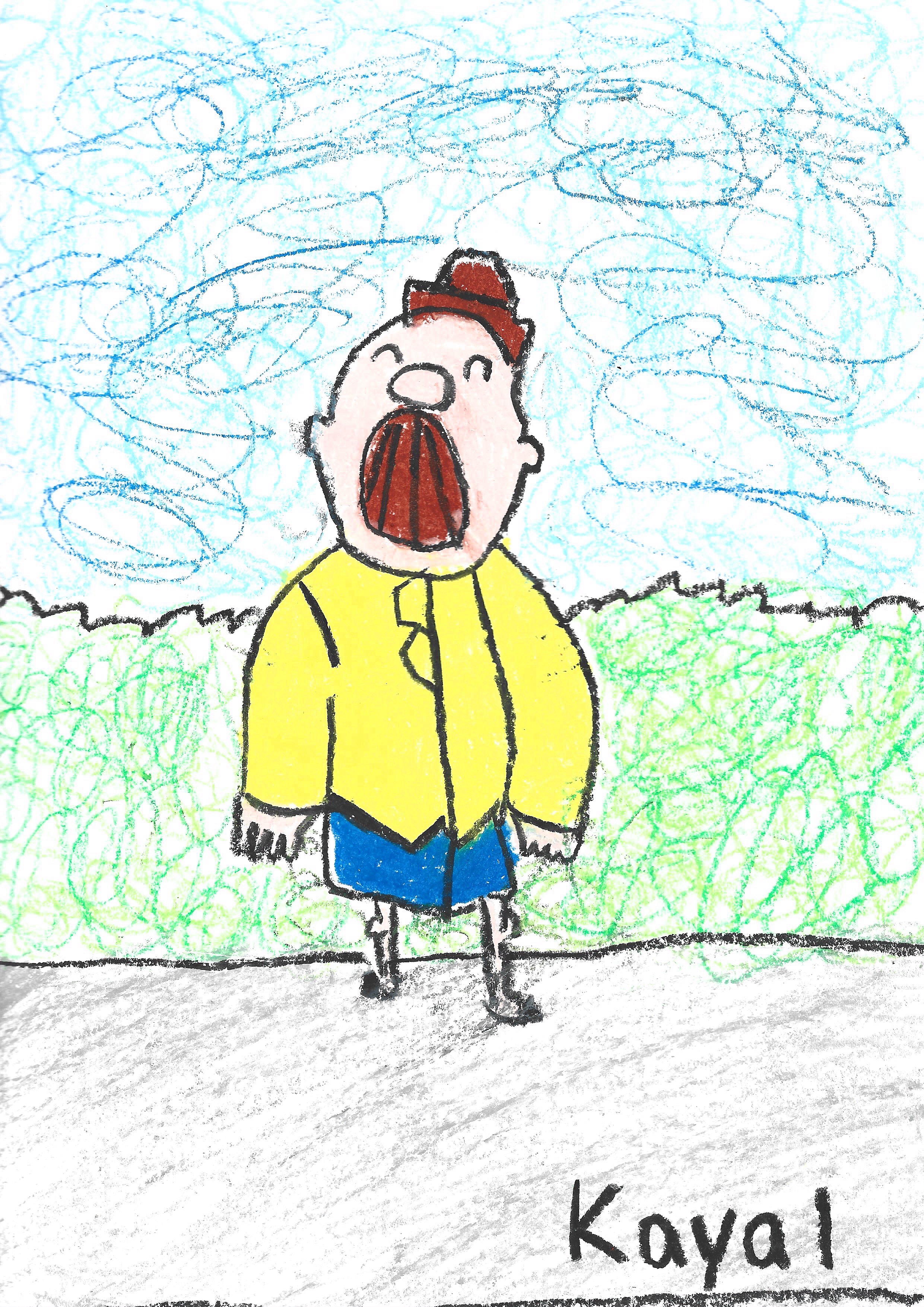 Man on a street