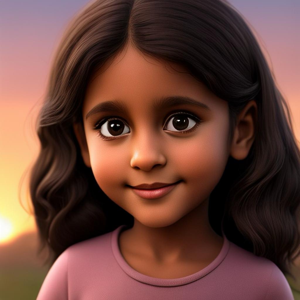 A portrait of Kayal